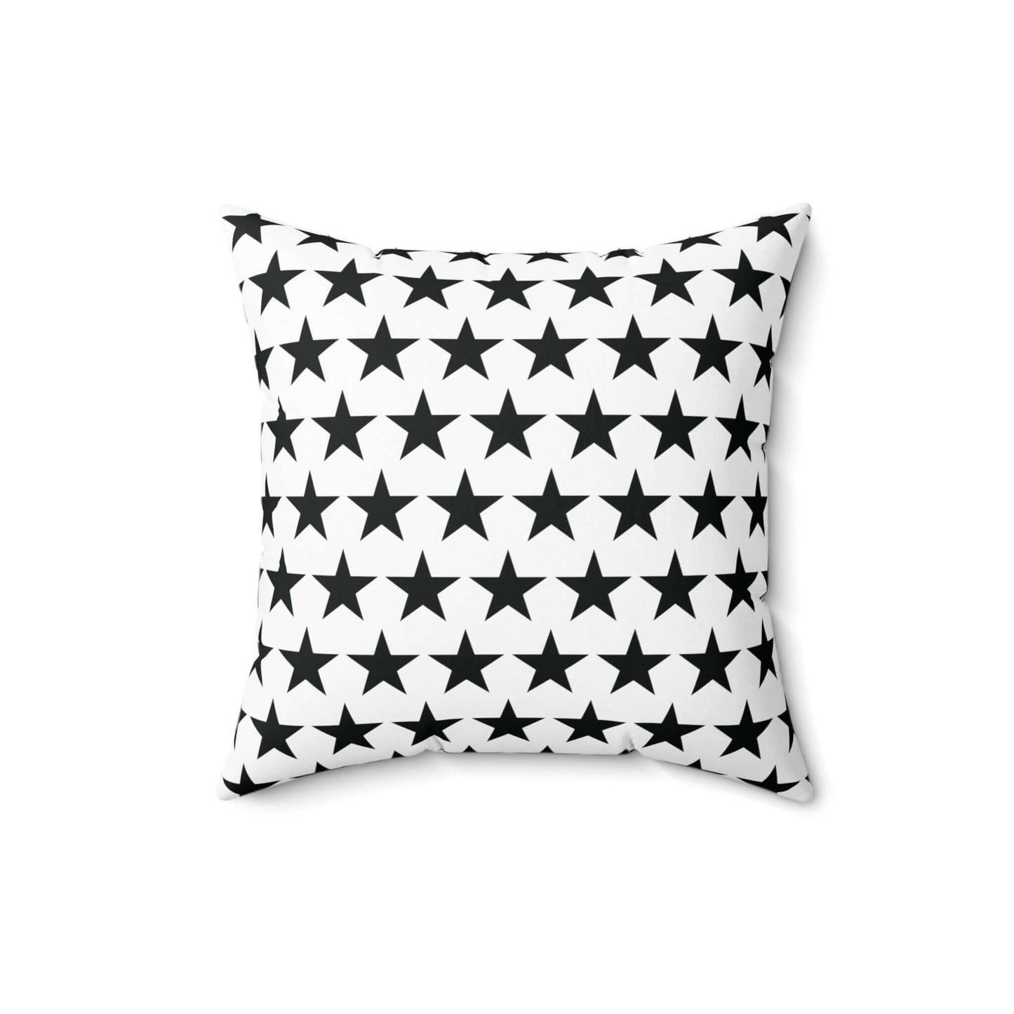 Black Star Movie Kids  Square Throw Pillow, Decorative Cushion for All Seasons, Available in Four Sizes - JSCHAFFA