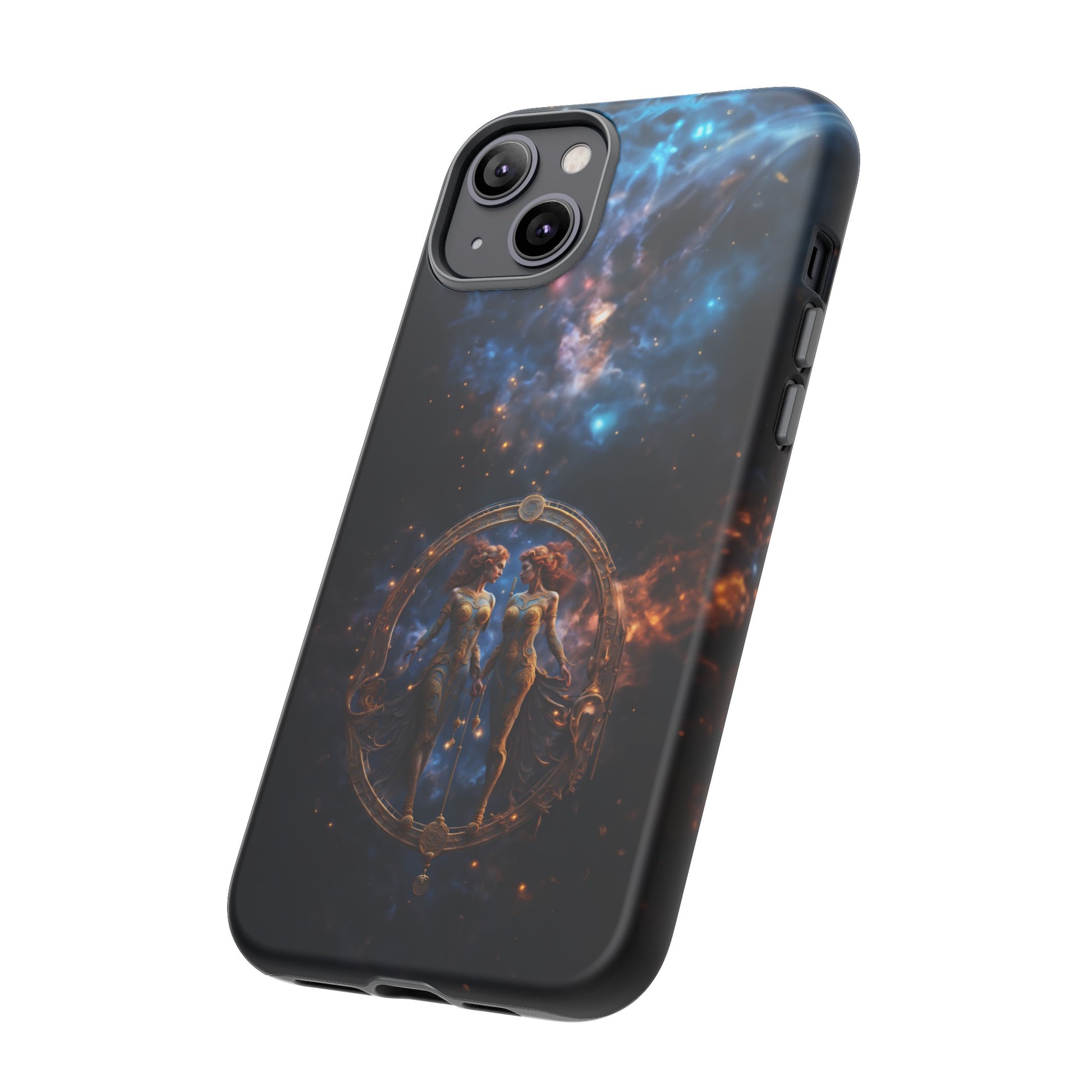 Gemini Horoscope Astrology Tough Case for iPhone Samsung Galaxy and Google Pixel Phone, Phone Case, JSCHAFFA.com