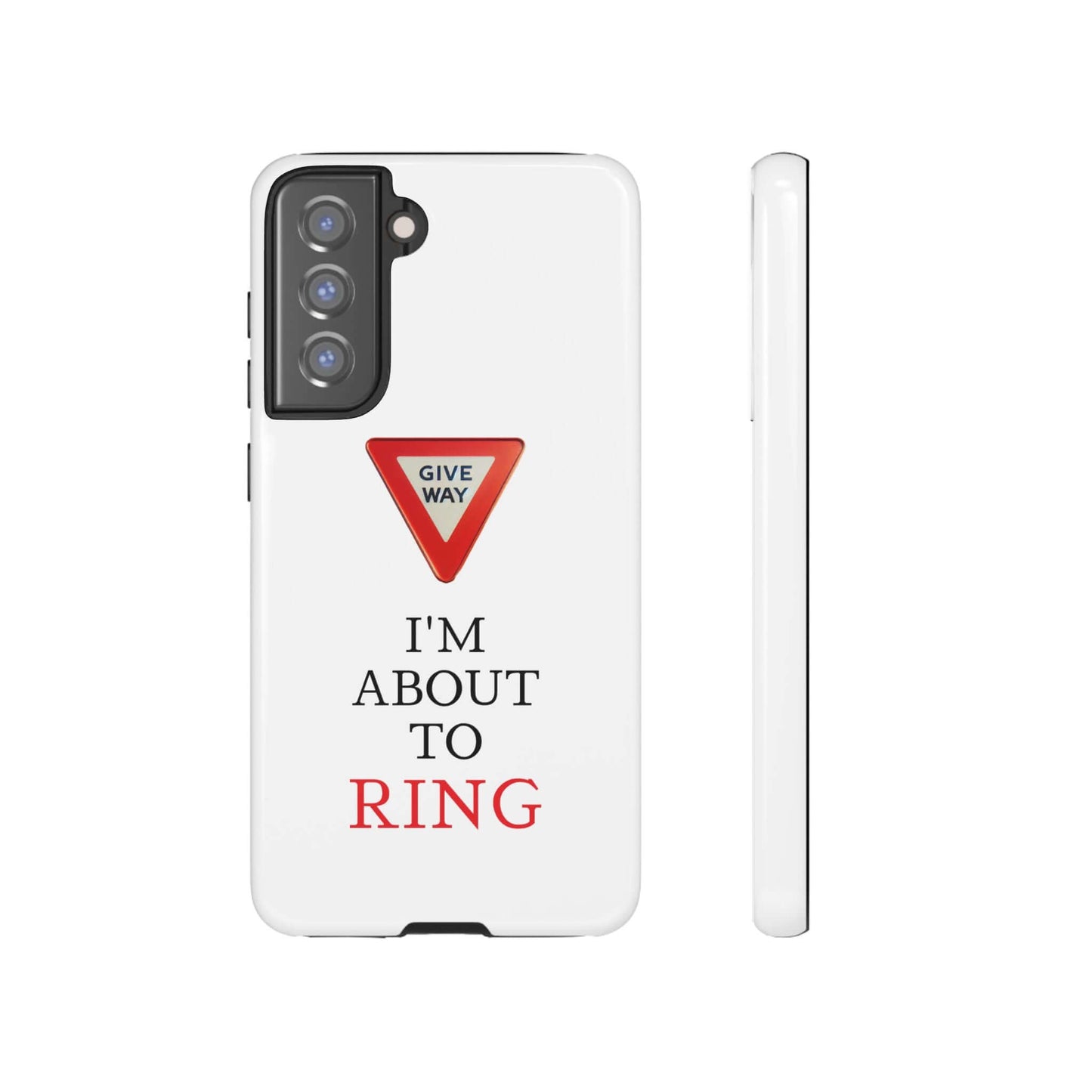 Give Way Tough Case Cover for iPhone Google and Samsung phones