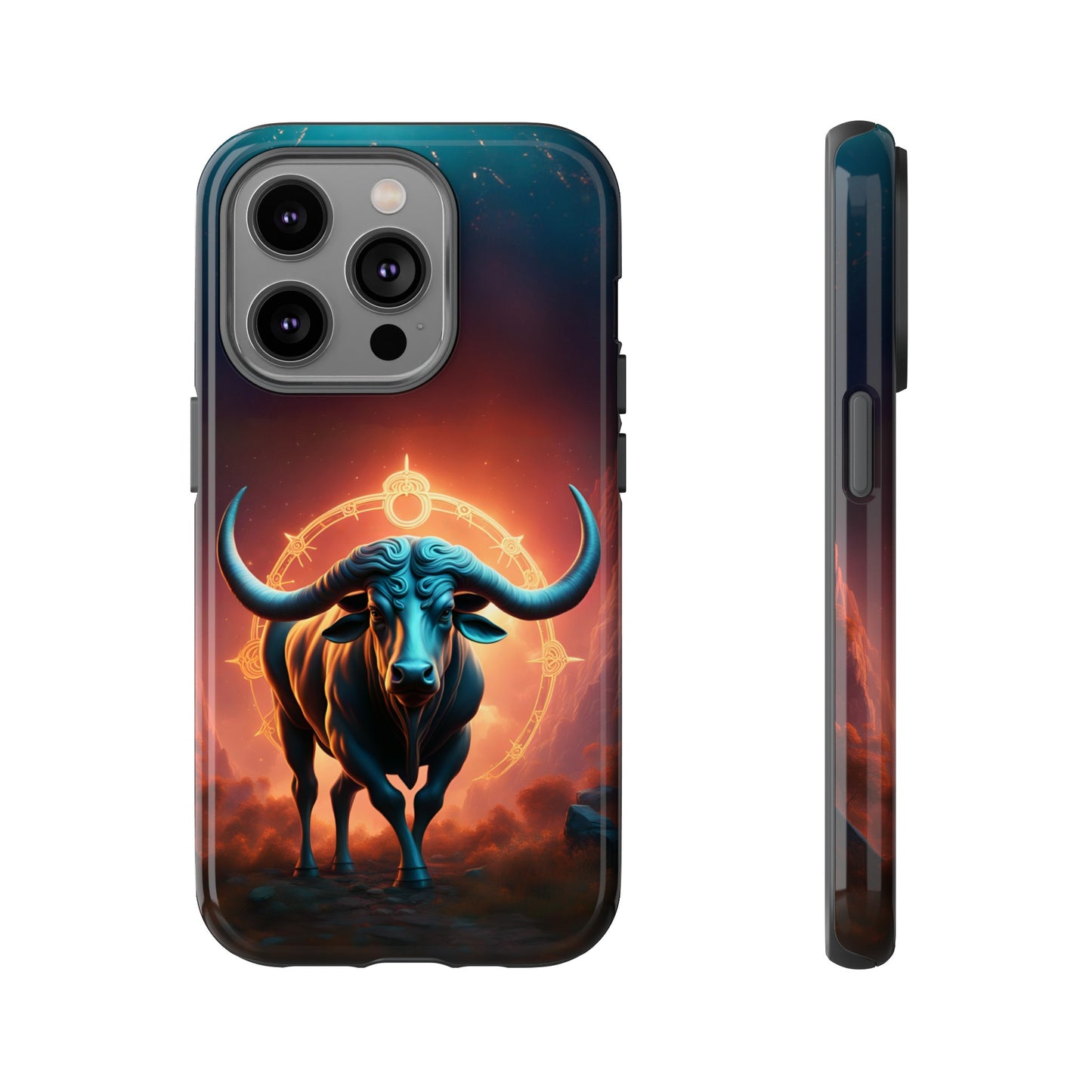 Taurus Bull Astrology Horoscope Tough Phone Case, Phone Case, JSCHAFFA.com