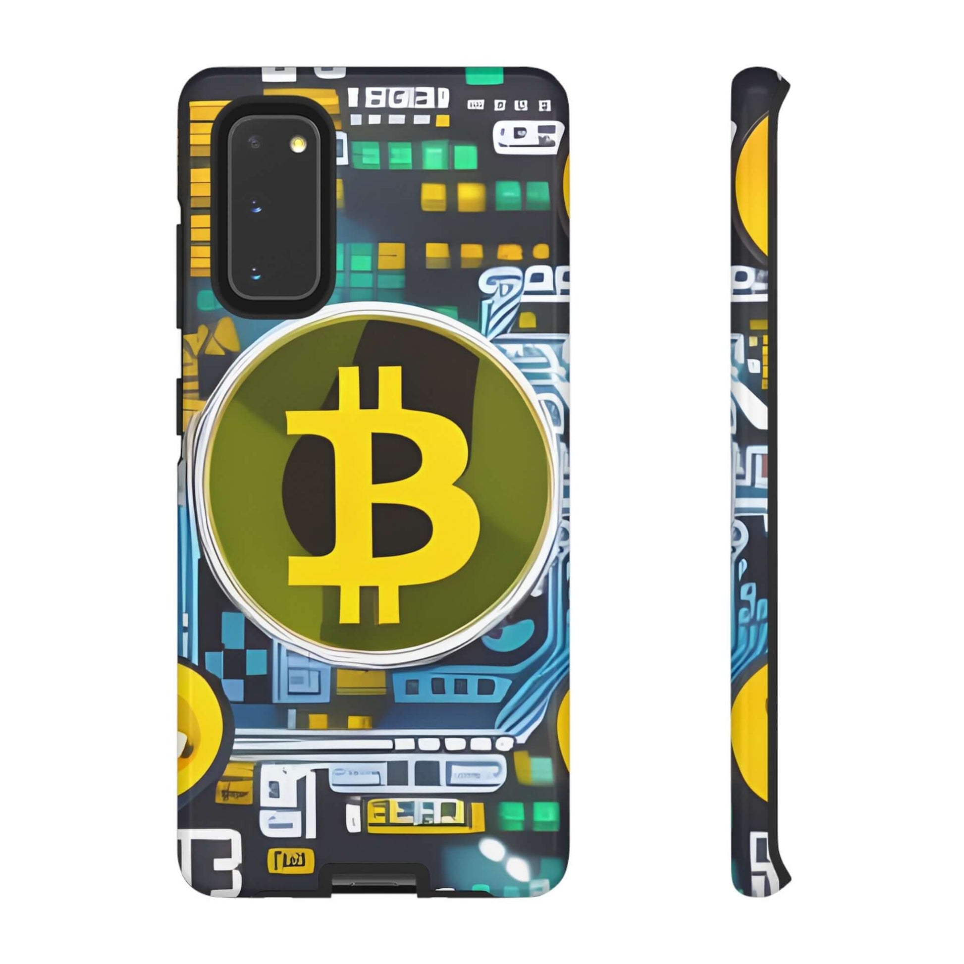 Bitcoin phone case iPhone Samsung Google, Phone Case, JSCHAFFA.com