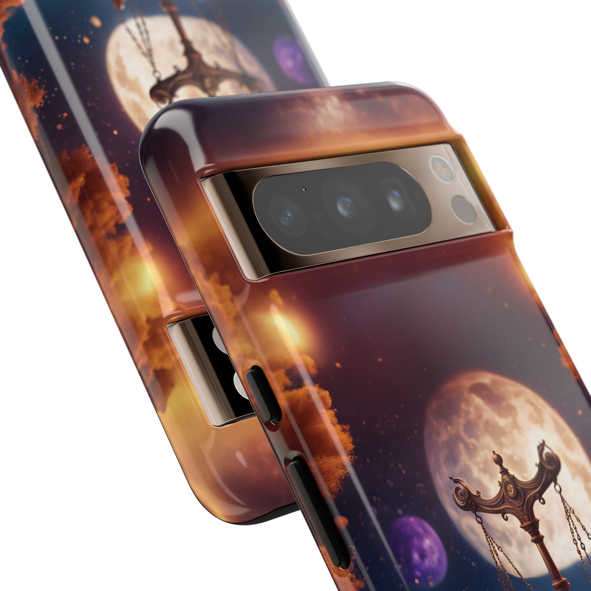 Libra Horoscope Astrology Tough Case for iPhone 15,14,13 and also Samsung Galaxy and Google Pixel Phones, Phone Case, JSCHAFFA.com