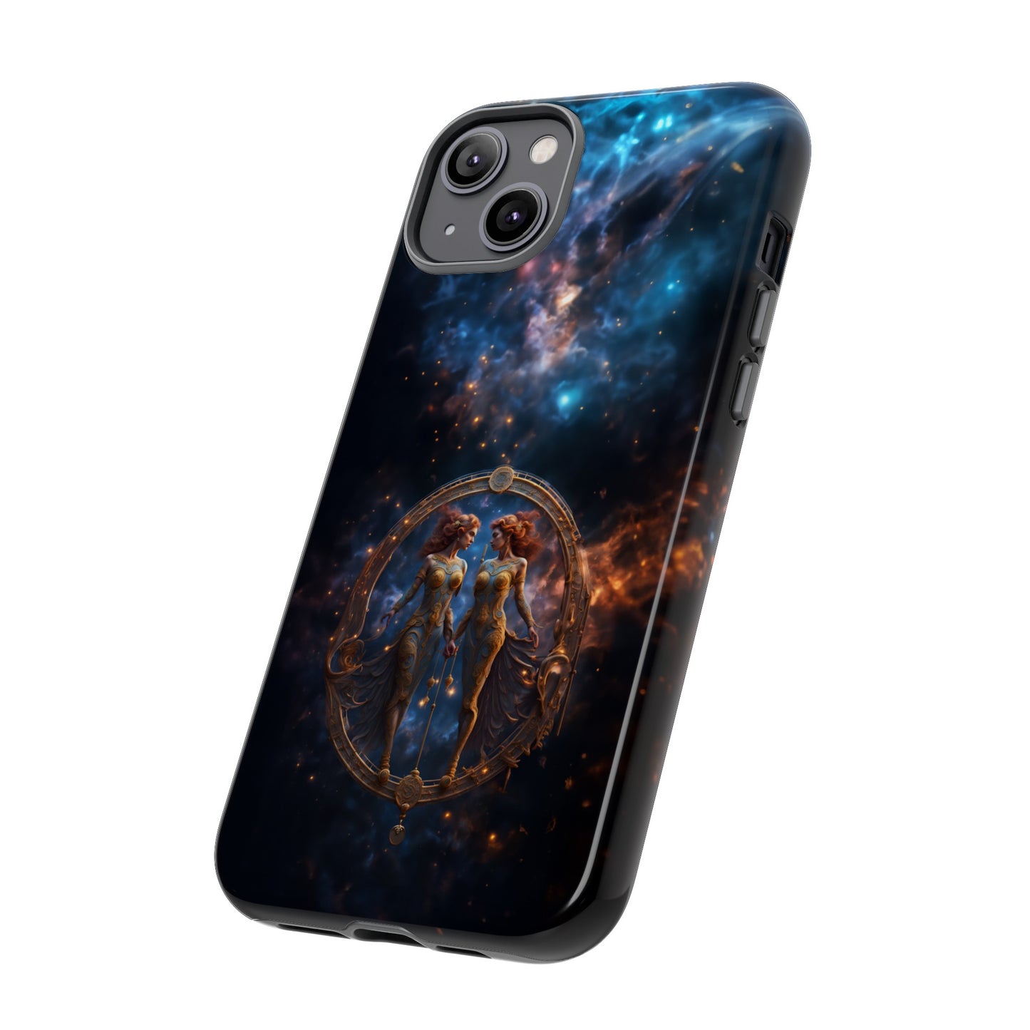 Gemini Horoscope Astrology Tough Case for iPhone Samsung Galaxy and Google Pixel Phone, Phone Case, JSCHAFFA.com