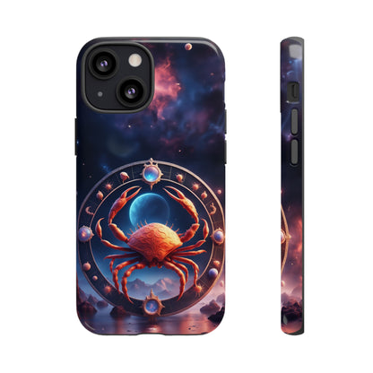 Cancer Horoscope Tough Phone Case for iPhone Google Samsung, Phone Case, JSCHAFFA.com