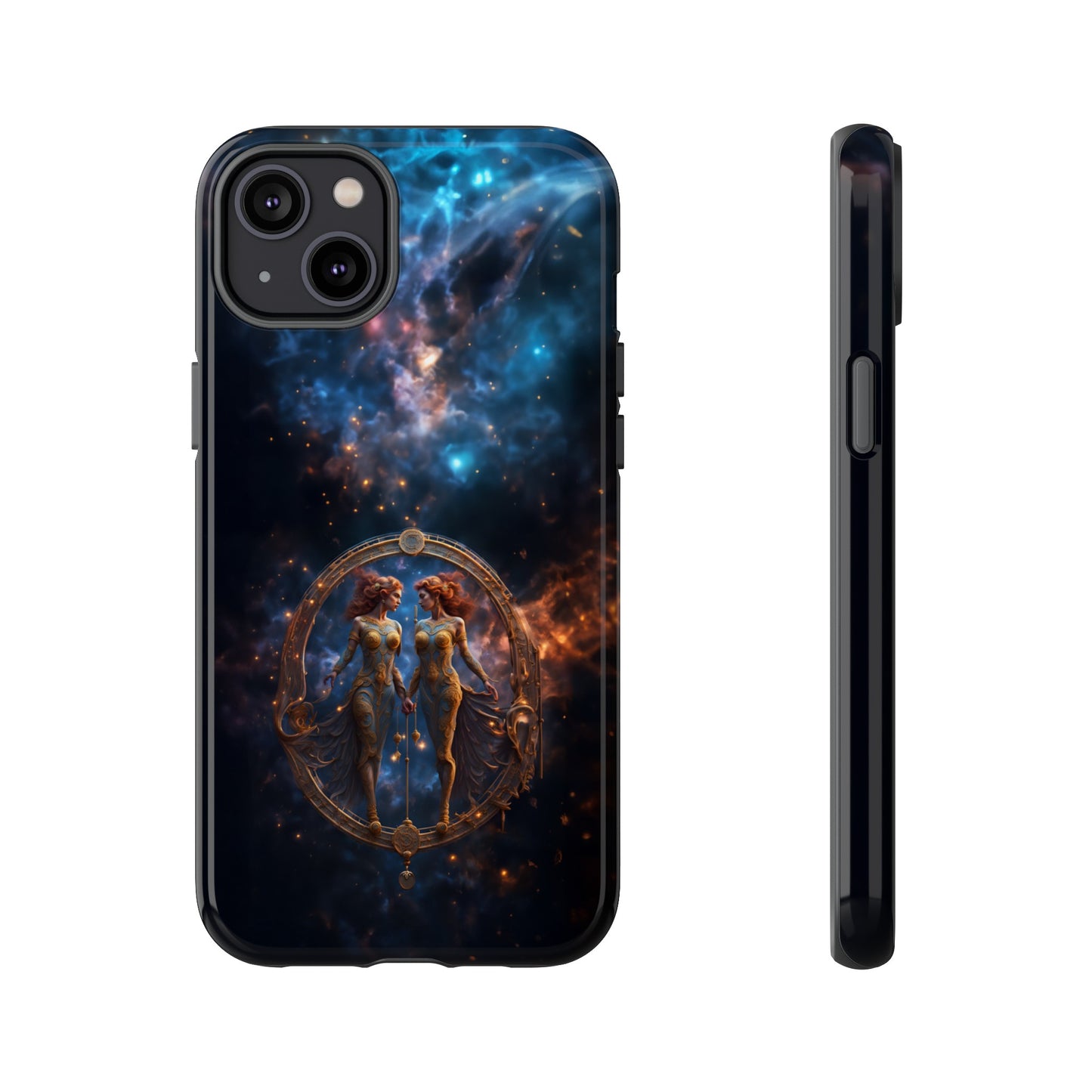 Gemini Horoscope Astrology Tough Case for iPhone Samsung Galaxy and Google Pixel Phone, Phone Case, JSCHAFFA.com