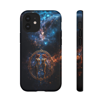 Gemini Horoscope Astrology Tough Case for iPhone Samsung Galaxy and Google Pixel Phone, Phone Case, JSCHAFFA.com