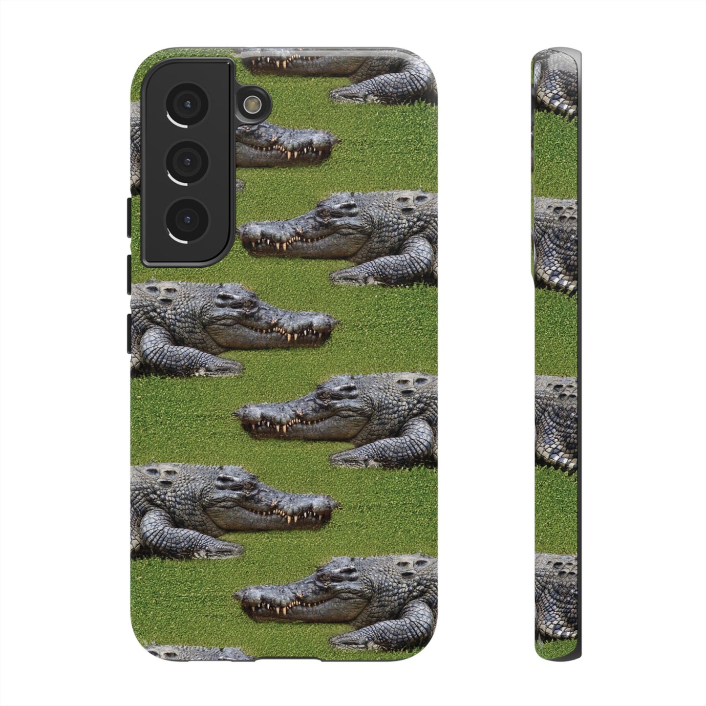 Crocodile Tough Phone Case Cover - Durable Protection with Reptile Style