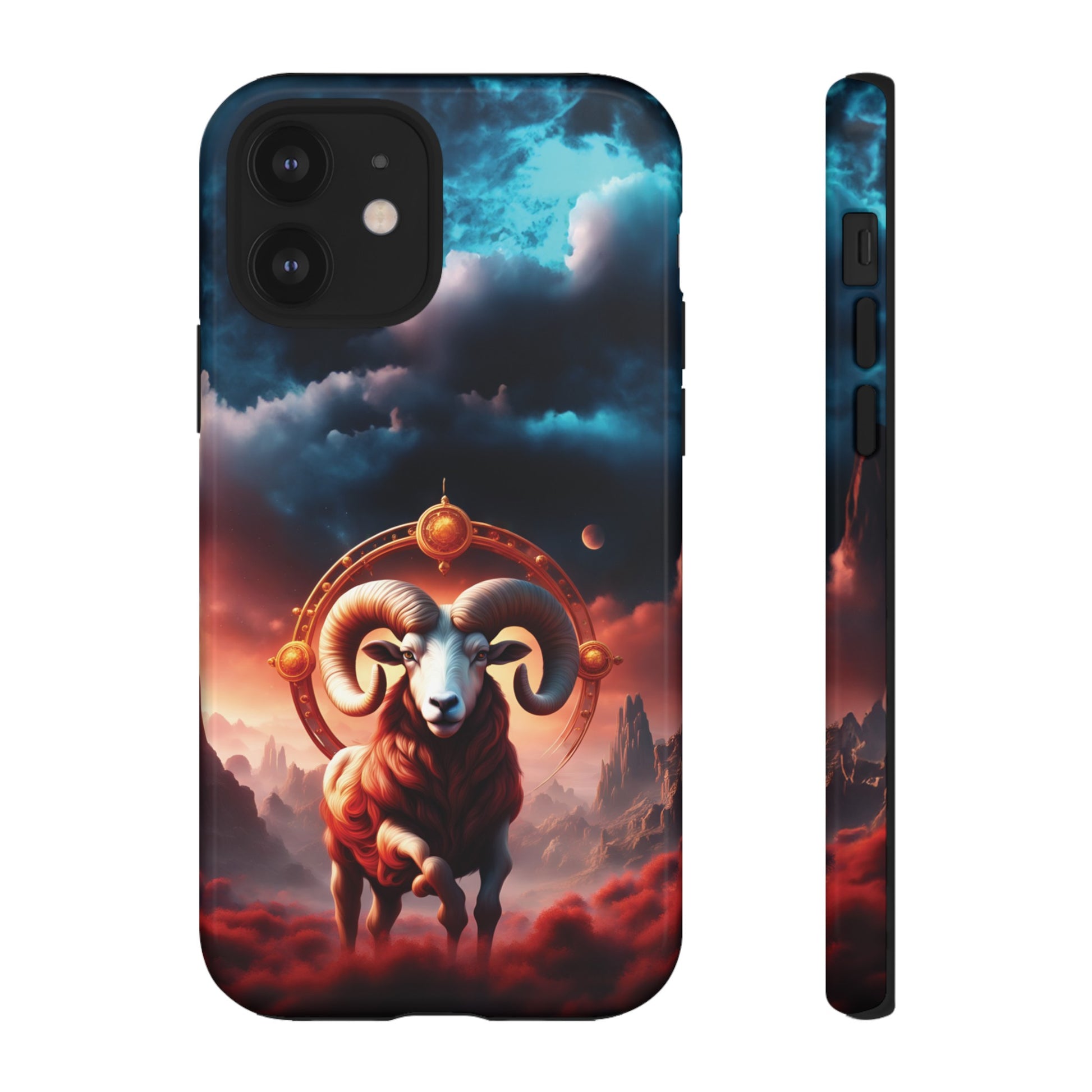 Aries Horoscope Astrology Tough Case for iPhone Samsung Galaxy and Google Pixel Phones, Phone Case, JSCHAFFA.com