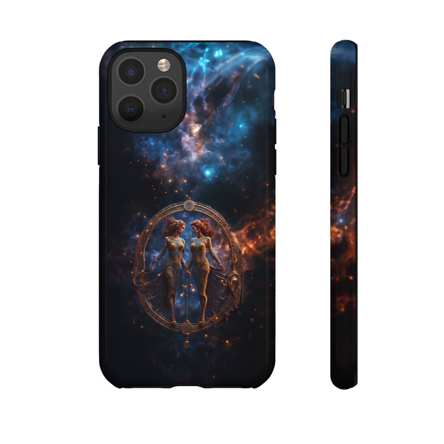 Gemini Horoscope Astrology Tough Case for iPhone Samsung Galaxy and Google Pixel Phone, Phone Case, JSCHAFFA.com