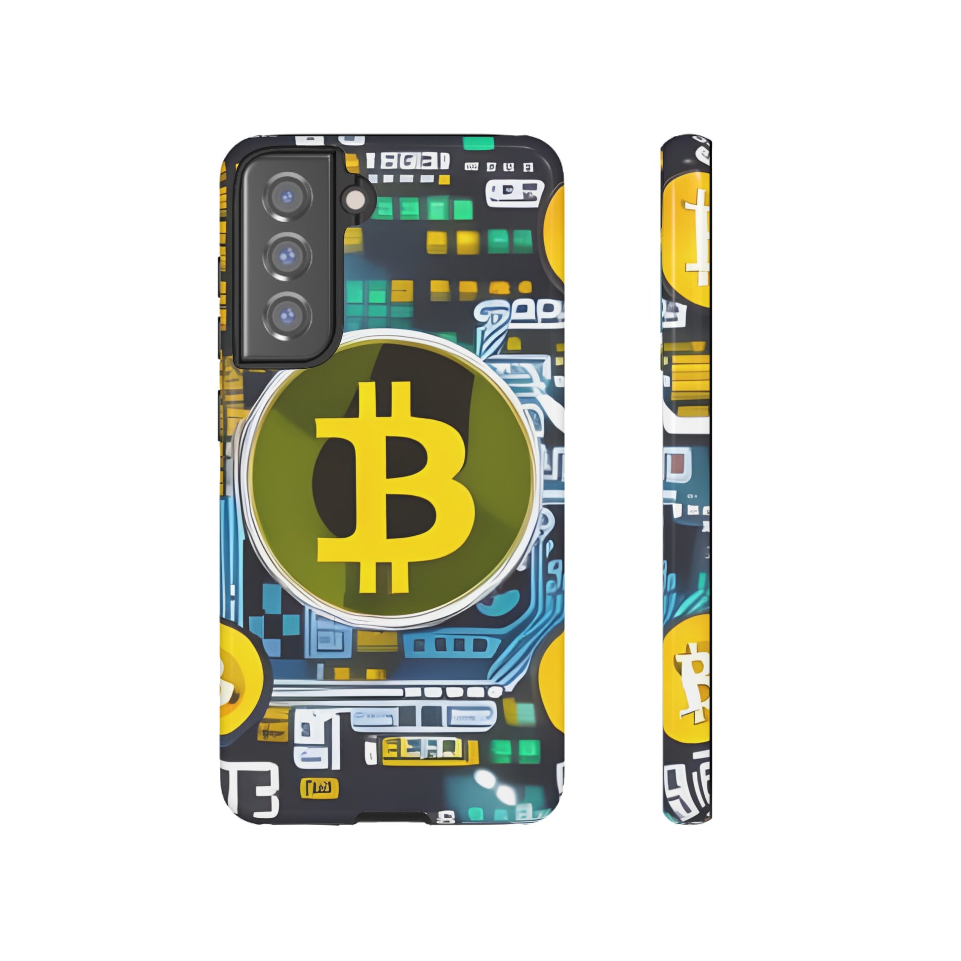 Bitcoin phone case iPhone Samsung Google, Phone Case, JSCHAFFA.com