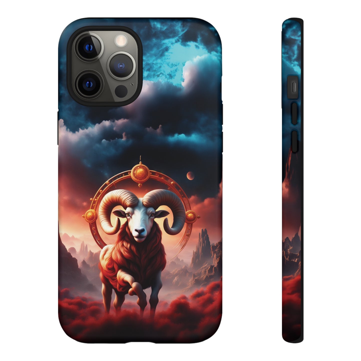 Aries Horoscope Astrology Tough Case for iPhone Samsung Galaxy and Google Pixel Phones, Phone Case, JSCHAFFA.com