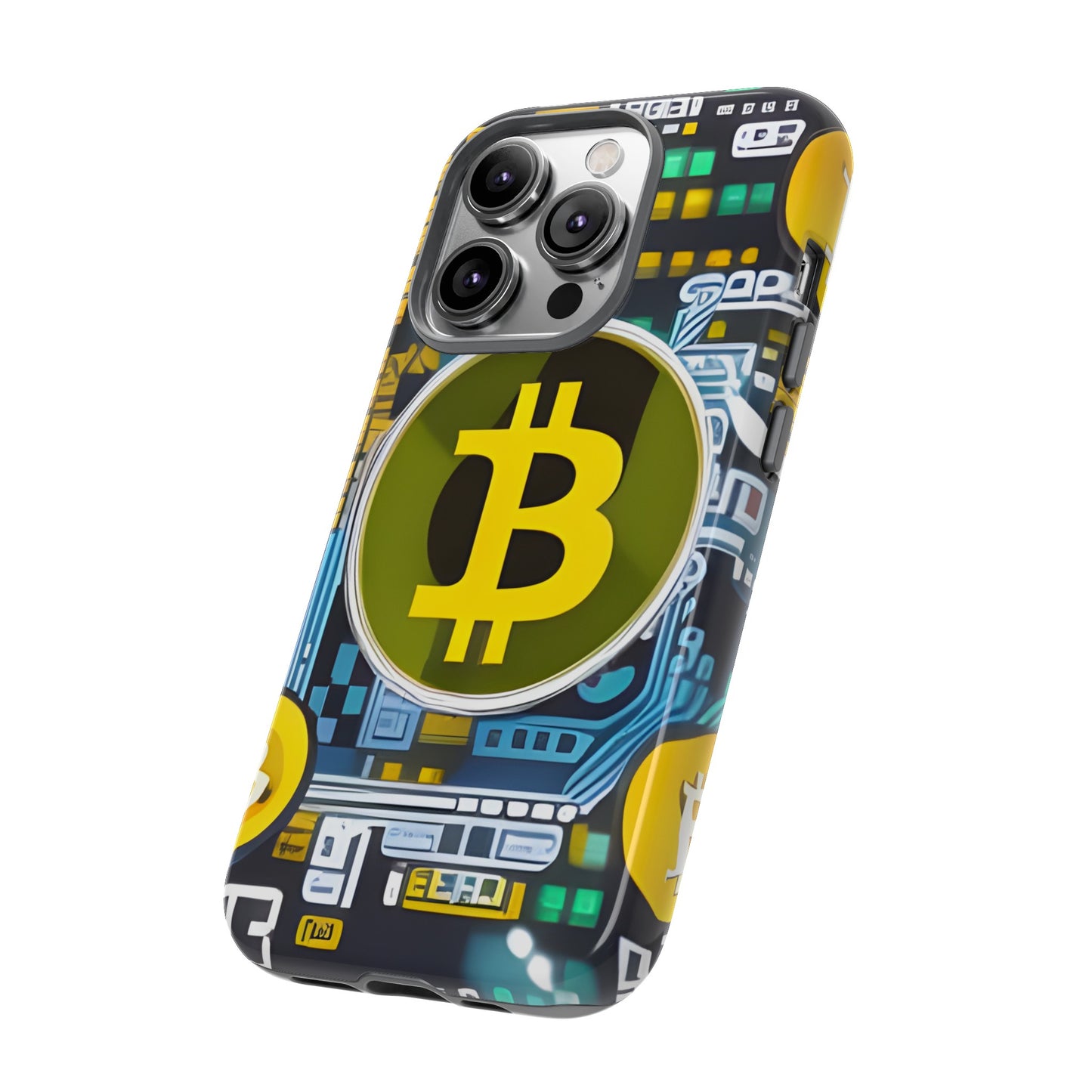 Bitcoin phone case iPhone Samsung Google, Phone Case, JSCHAFFA.com