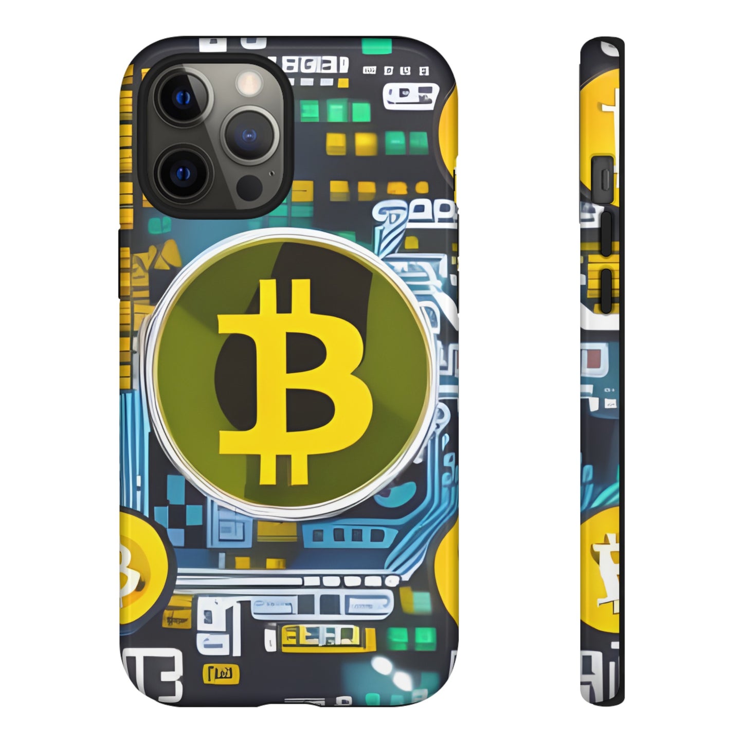 Bitcoin phone case iPhone Samsung Google, Phone Case, JSCHAFFA.com