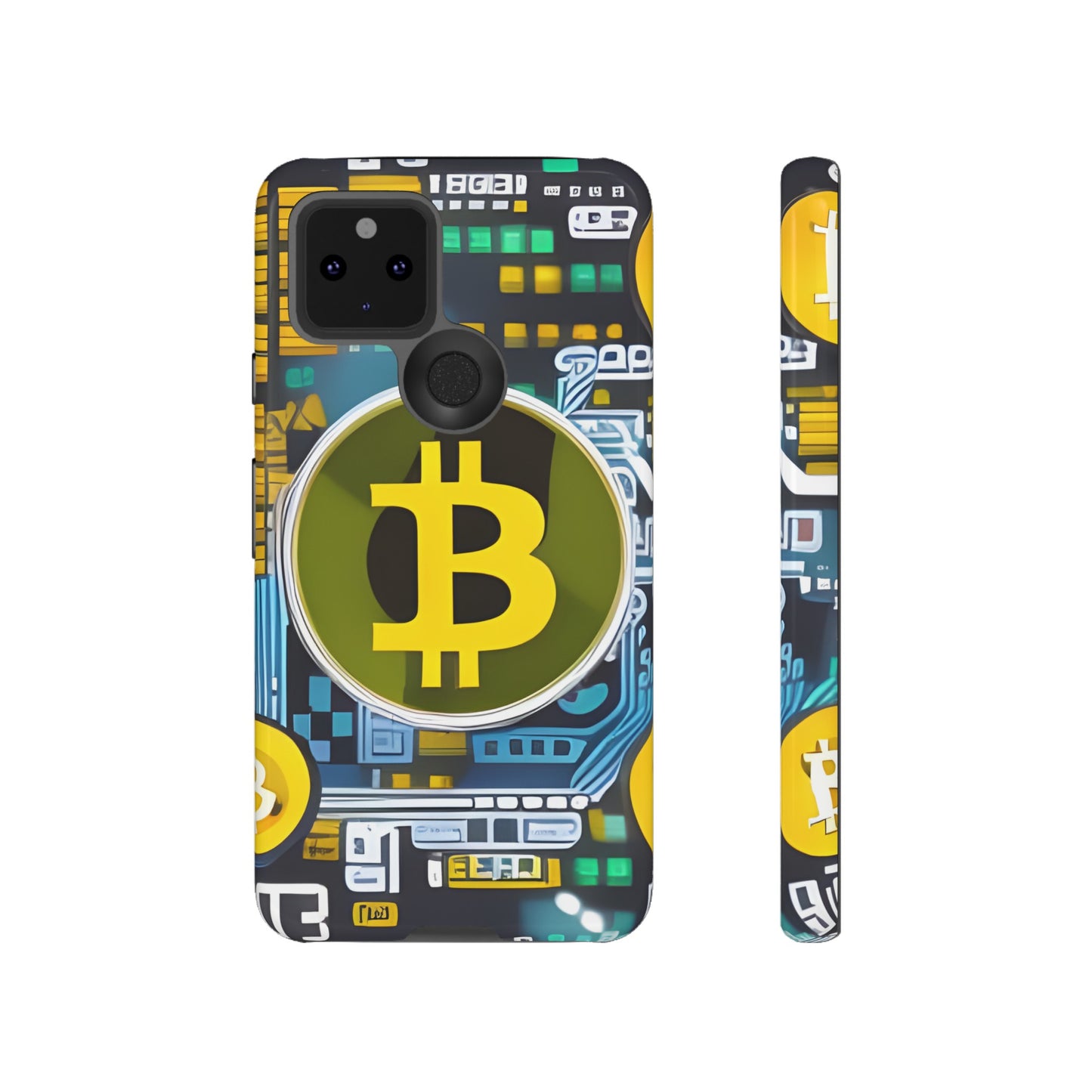 Bitcoin phone case iPhone Samsung Google, Phone Case, JSCHAFFA.com