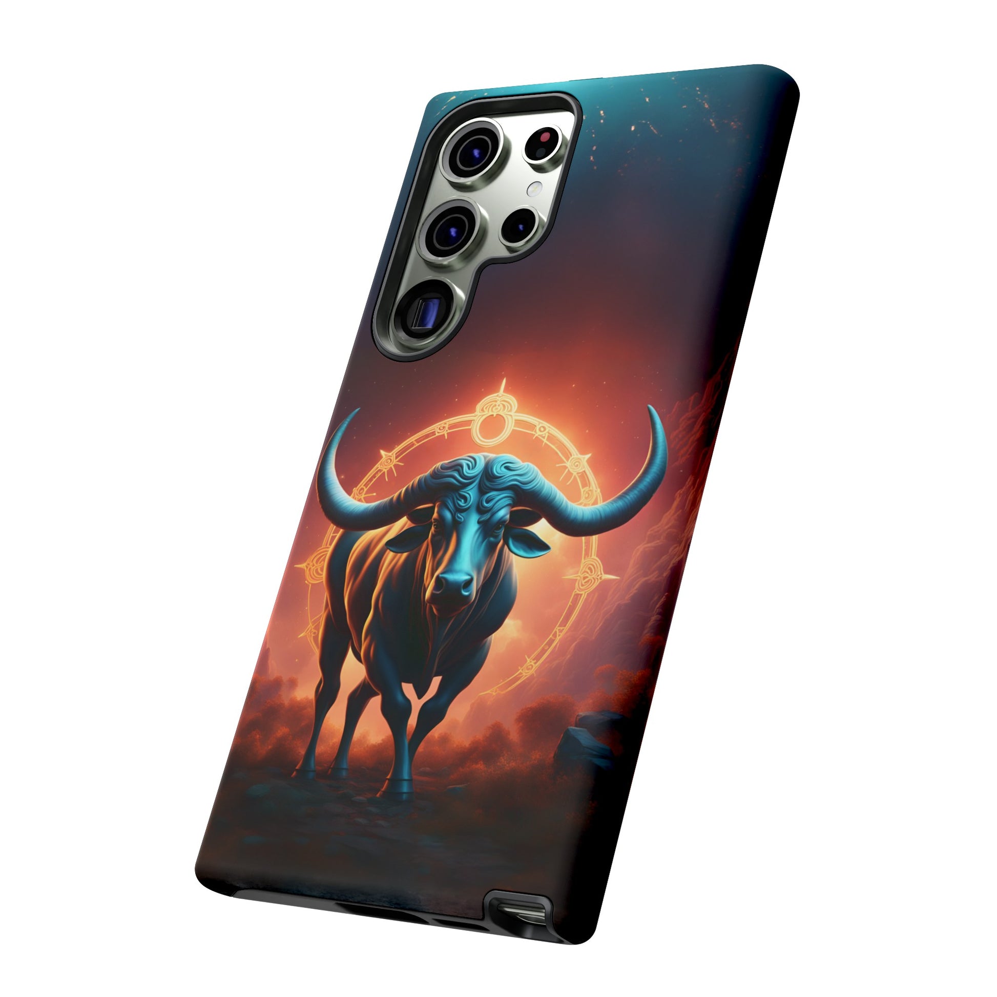 Taurus Bull Astrology Horoscope Tough Phone Case, Phone Case, JSCHAFFA.com