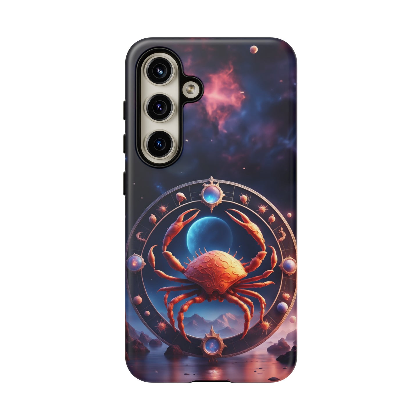 Cancer Horoscope Tough Phone Case for iPhone Google Samsung, Phone Case, JSCHAFFA.com