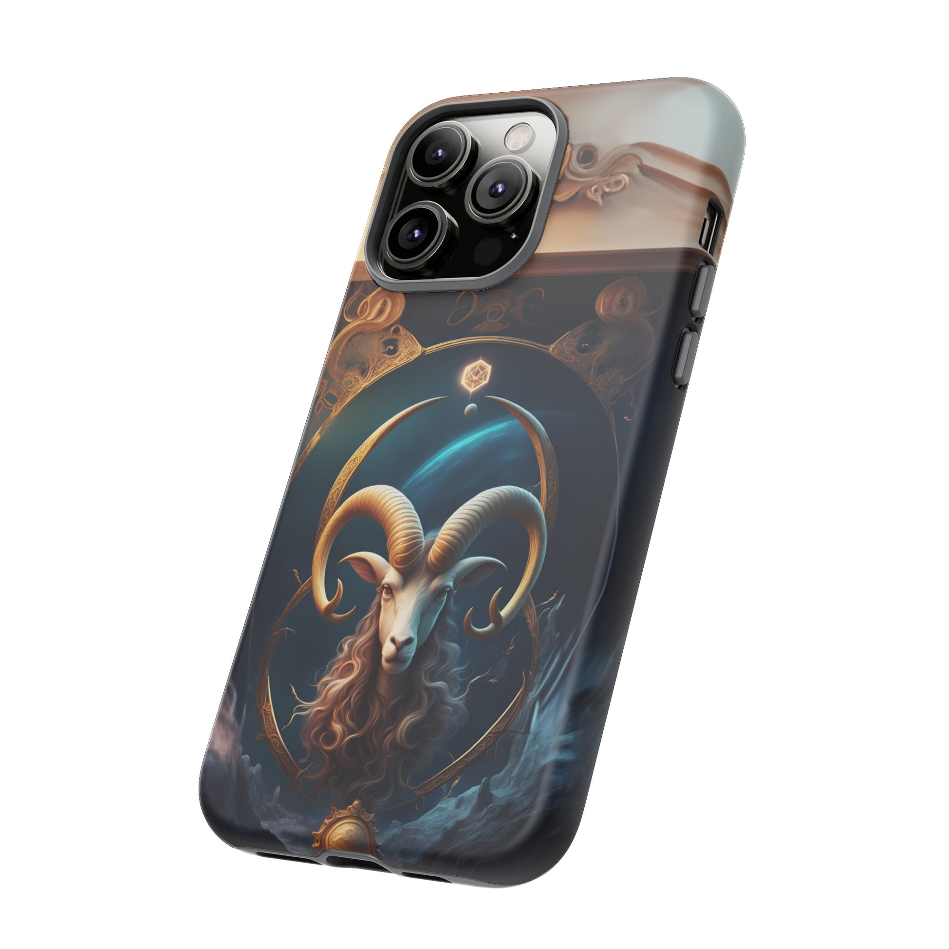 Capricorn Horoscope Tough Phone Case for iPhone Samsung Google, Phone Case, JSCHAFFA.com