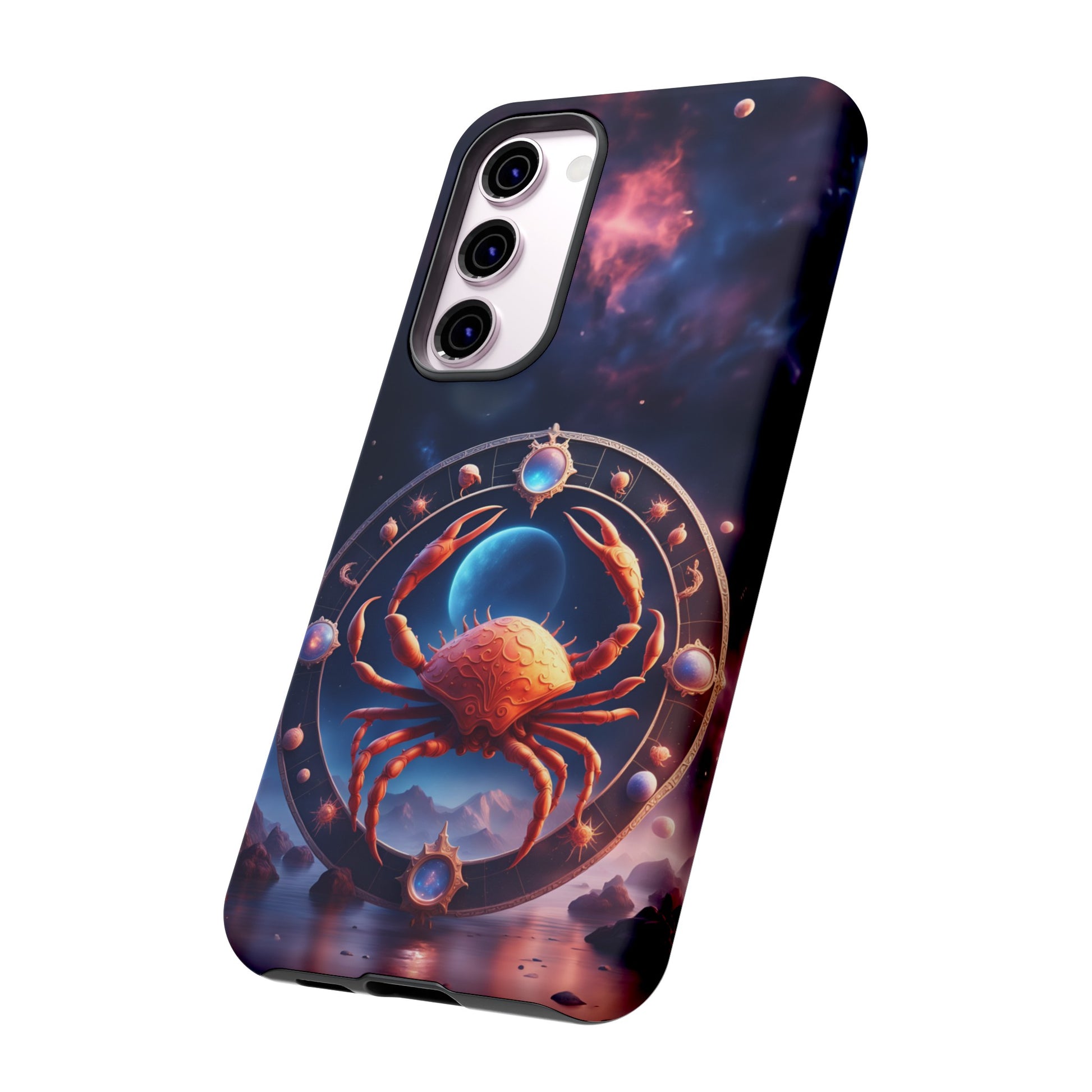 Cancer Horoscope Tough Phone Case for iPhone Google Samsung, Phone Case, JSCHAFFA.com