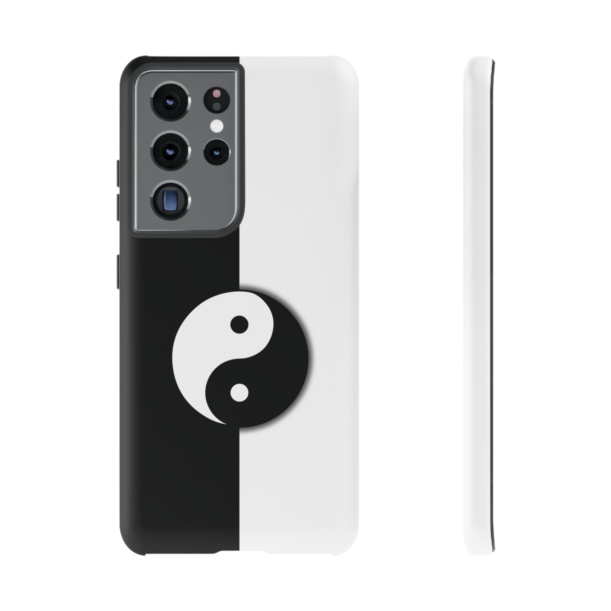 Yin Yang Black and White Tough Phone Case for iPhone, Google, Samsung Phones, Phone Case, JSCHAFFA.com