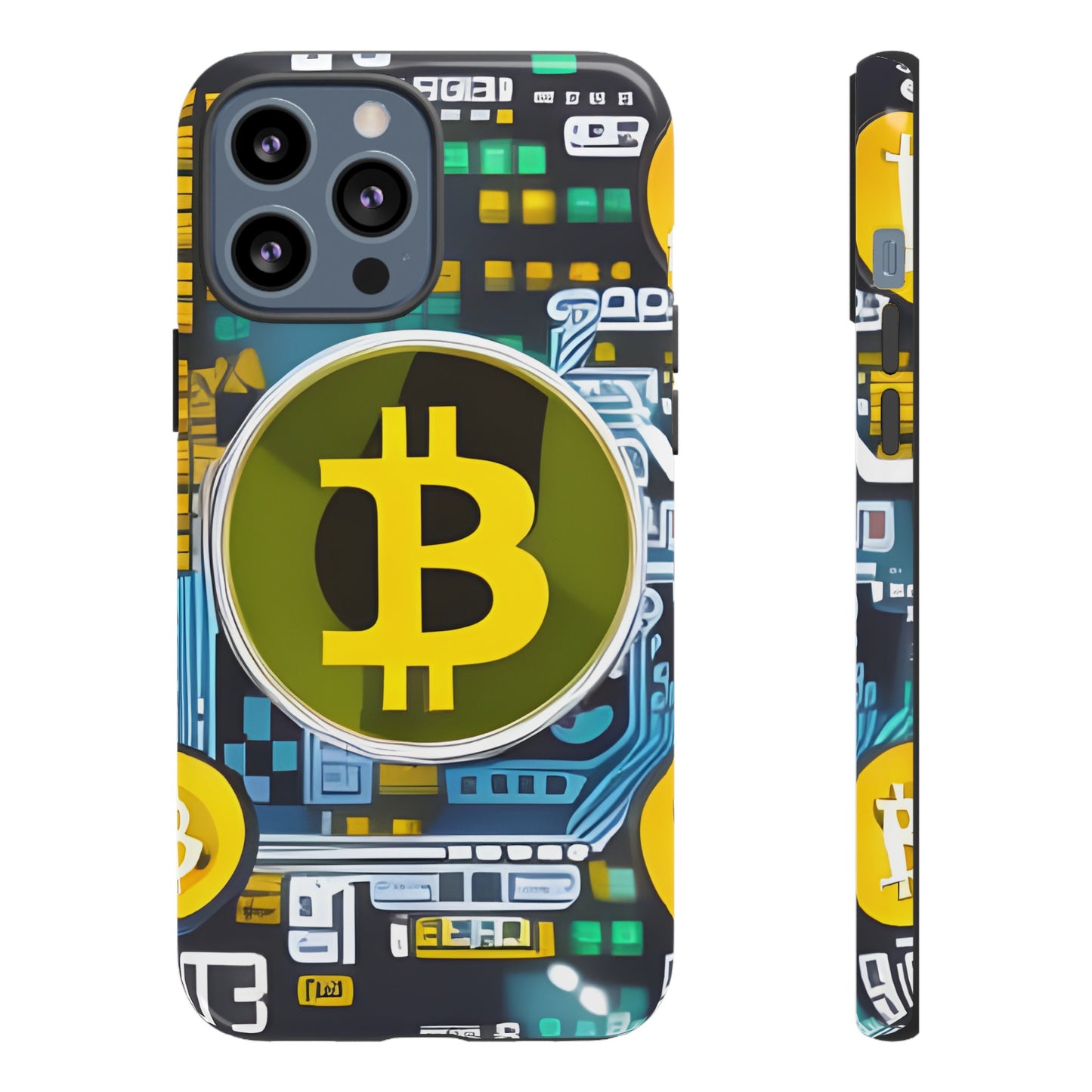 Bitcoin phone case iPhone Samsung Google, Phone Case, JSCHAFFA.com