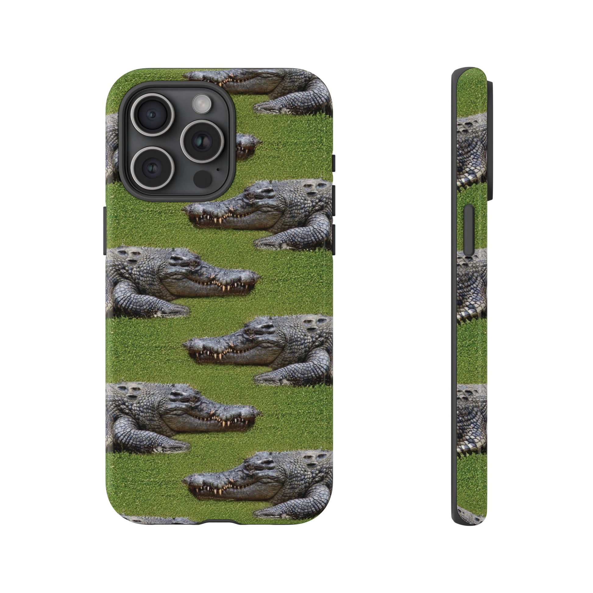 Crocodile Tough Phone Case Cover - Durable Protection with Reptile Style, Phone Case, JSCHAFFA.com