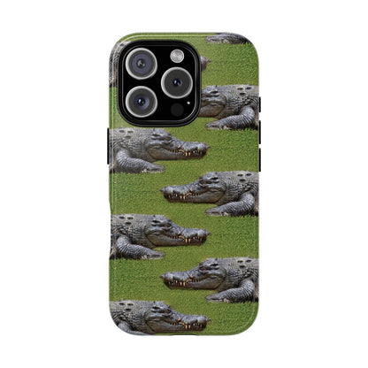 Crocodile Tough Phone Case Cover - Durable Protection with Reptile Style