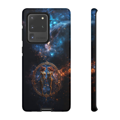 Gemini Horoscope Astrology Tough Case for iPhone Samsung Galaxy and Google Pixel Phone, Phone Case, JSCHAFFA.com