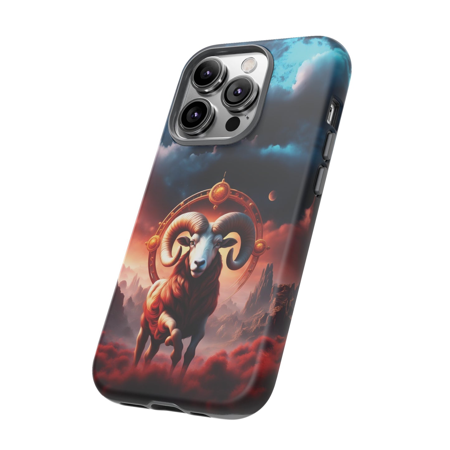 Aries Horoscope Astrology Tough Case for iPhone Samsung Galaxy and Google Pixel Phones, Phone Case, JSCHAFFA.com