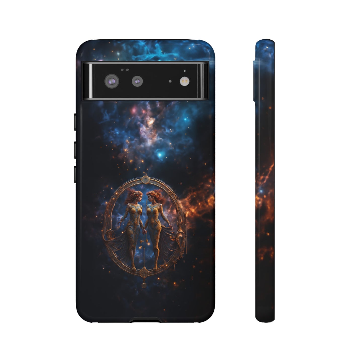 Gemini Horoscope Astrology Tough Case for iPhone Samsung Galaxy and Google Pixel Phone, Phone Case, JSCHAFFA.com