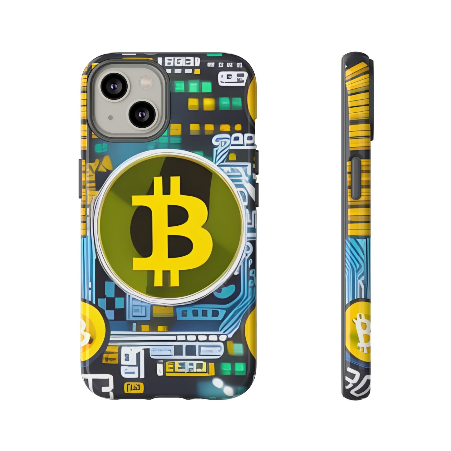 Bitcoin phone case iPhone Samsung Google, Phone Case, JSCHAFFA.com