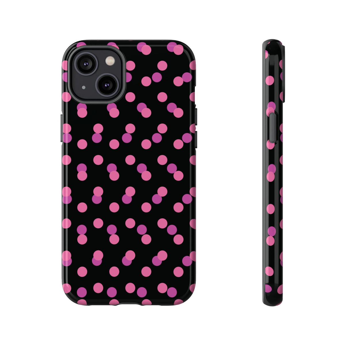 Pink Confetti Dot Phone Case | Tough Phone Case