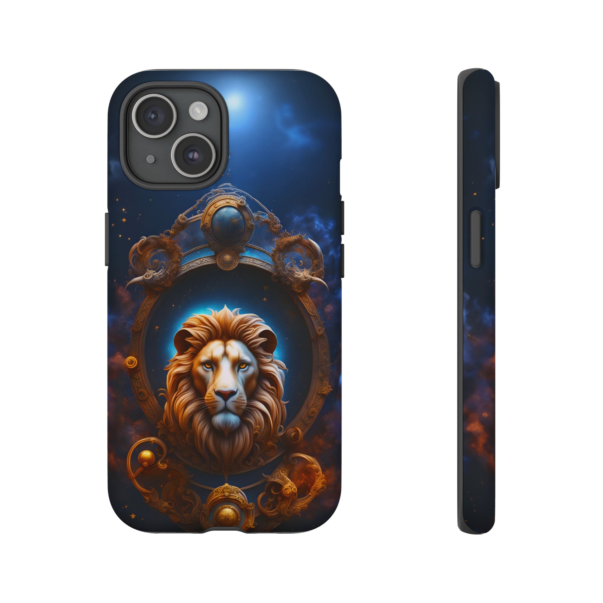 Leo Horoscope Tough Phone Case for iPhone Samsung Google Phones, Phone Case, JSCHAFFA.com