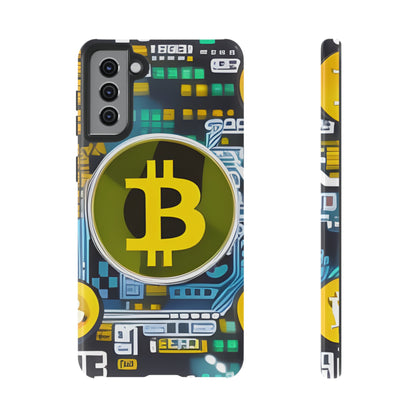 Bitcoin phone case iPhone Samsung Google, Phone Case, JSCHAFFA.com