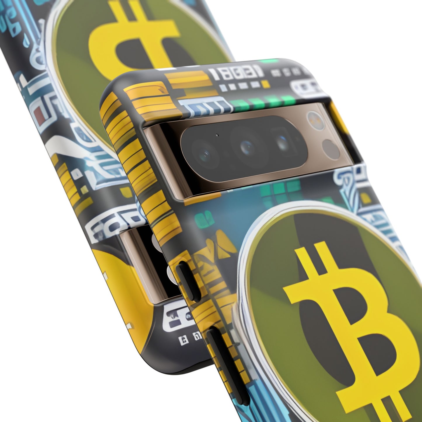 Bitcoin phone case iPhone Samsung Google, Phone Case, JSCHAFFA.com