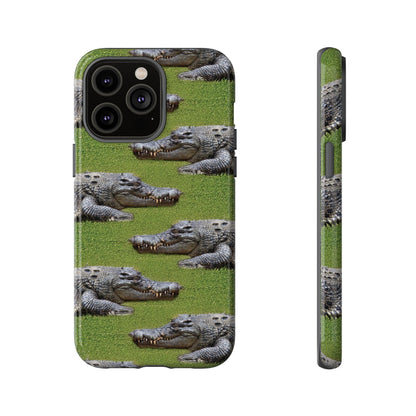 Crocodile Tough Phone Case Cover - Durable Protection with Reptile Style