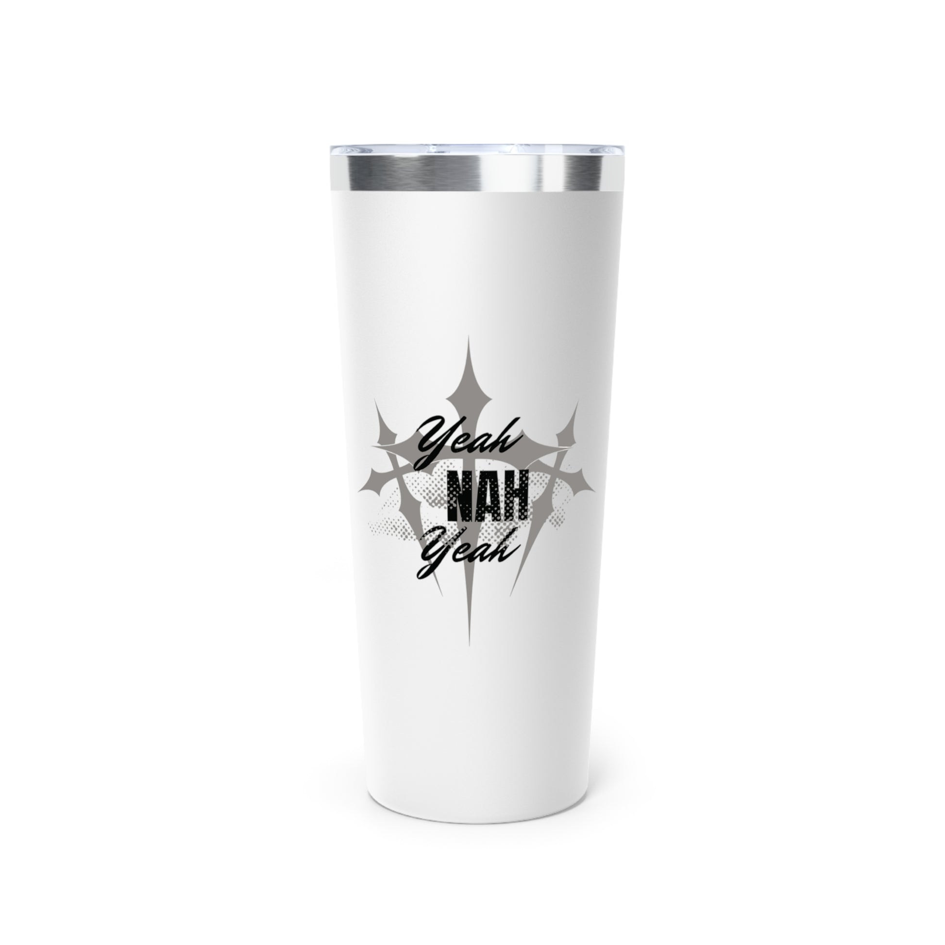 Insulated Travel Mug - Yeah Nah Yeah Tumbler 22oz Australian Slang Gift - 22oz / White - Mug