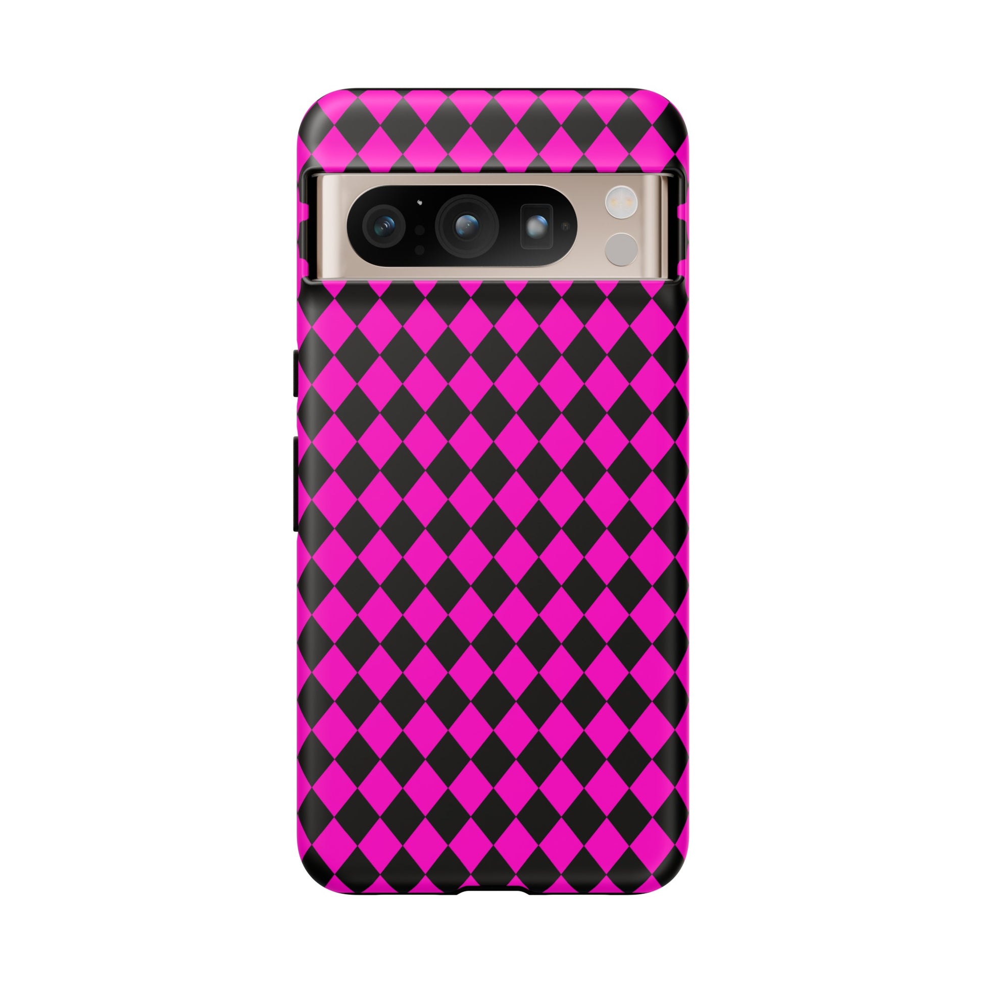 Pink Black Dimond Tough phone Case Cover | iPhone | Google | Samsung, Phone Case, JSCHAFFA.com