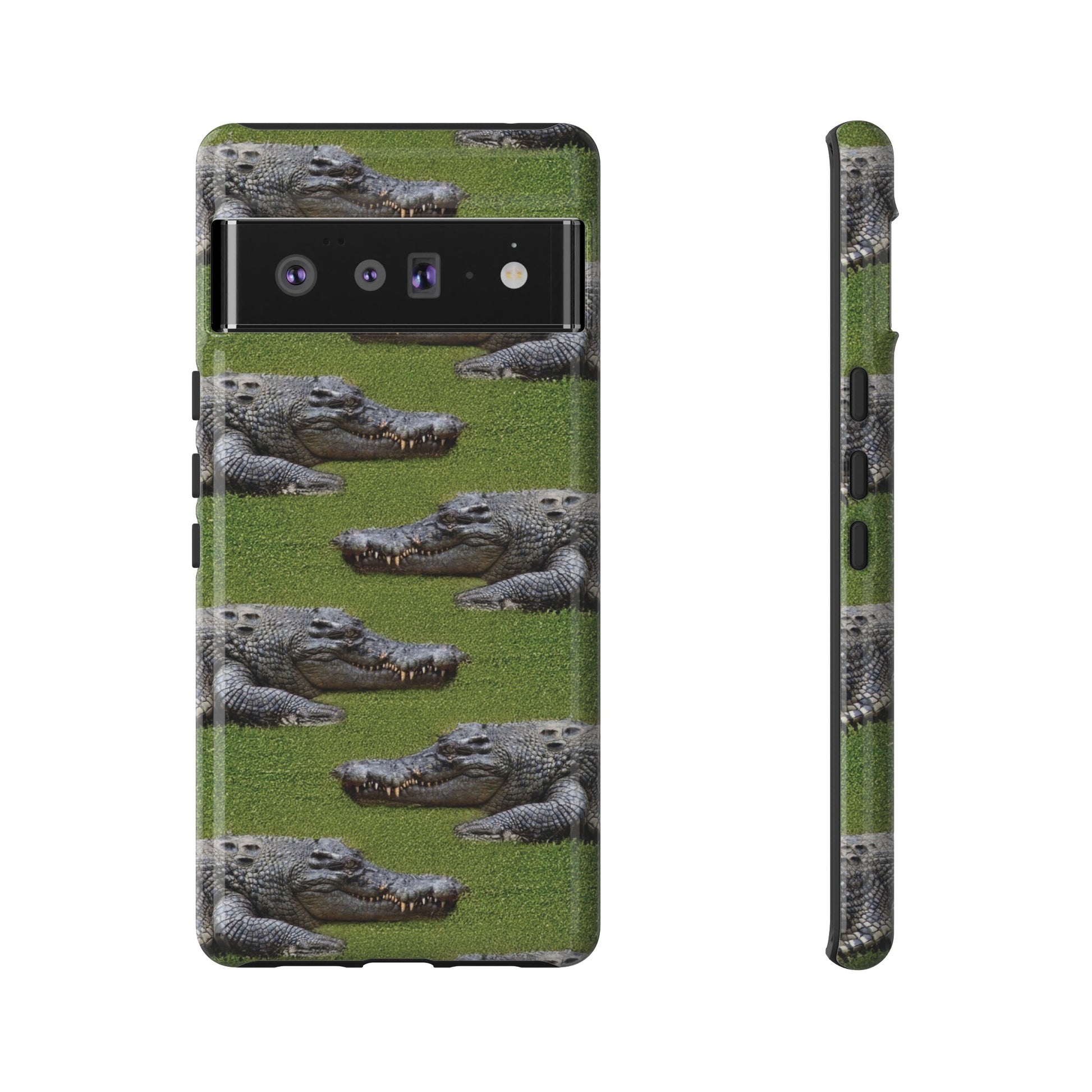 Crocodile Tough Phone Case Cover - Durable Protection with Reptile Style, Phone Case, JSCHAFFA.com