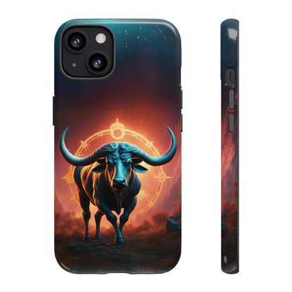 Taurus Bull Astrology Horoscope Tough Phone Case, Phone Case, JSCHAFFA.com