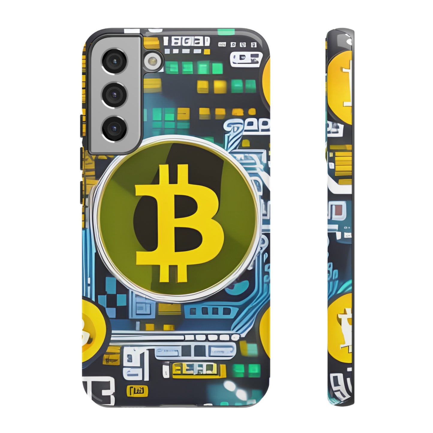 Bitcoin phone case iPhone Samsung Google, Phone Case, JSCHAFFA.com