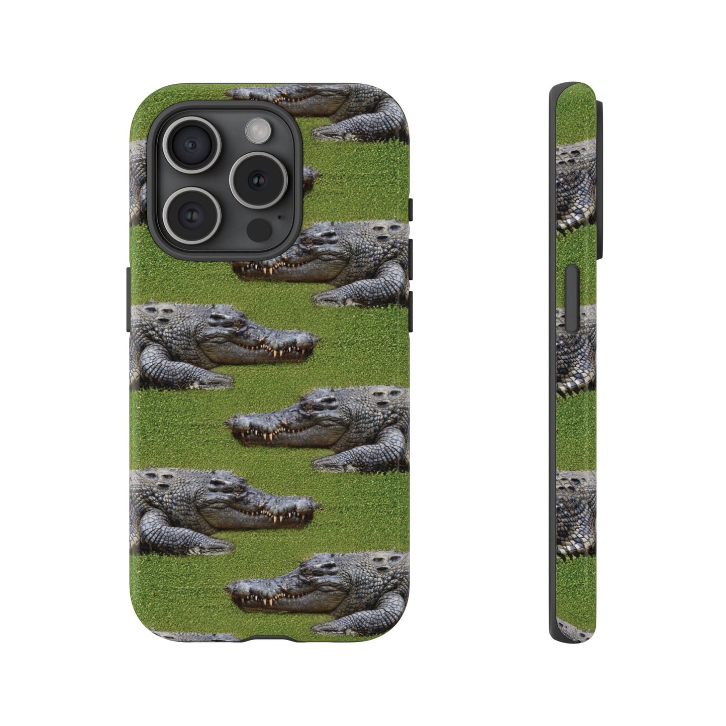 Crocodile Tough Phone Case Cover - Durable Protection with Reptile Style