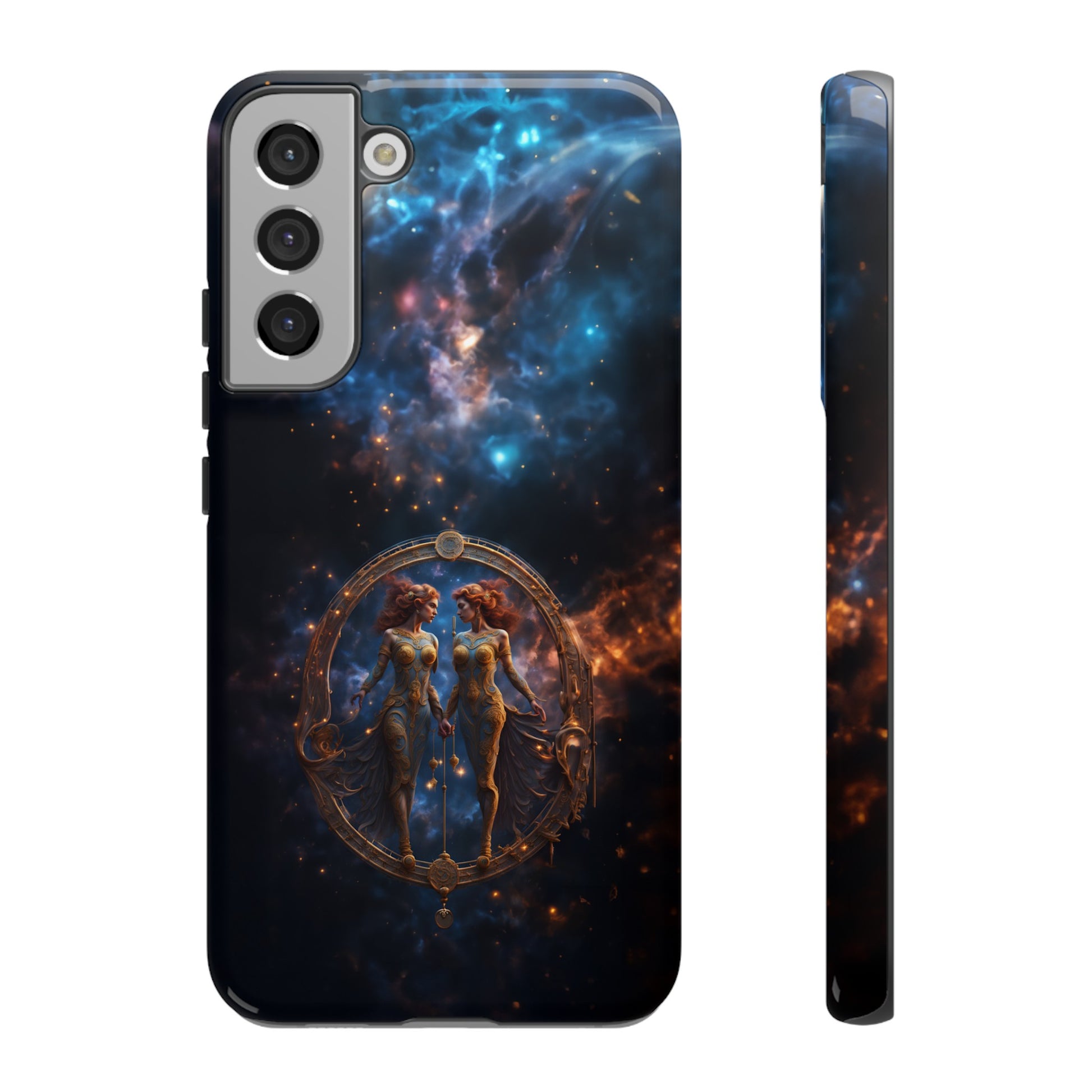 Gemini Horoscope Astrology Tough Case for iPhone Samsung Galaxy and Google Pixel Phone, Phone Case, JSCHAFFA.com