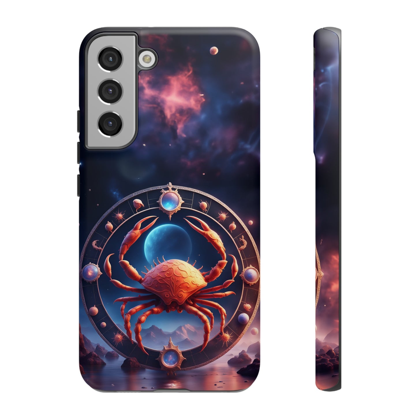 Cancer Horoscope Tough Phone Case for iPhone Google Samsung, Phone Case, JSCHAFFA.com