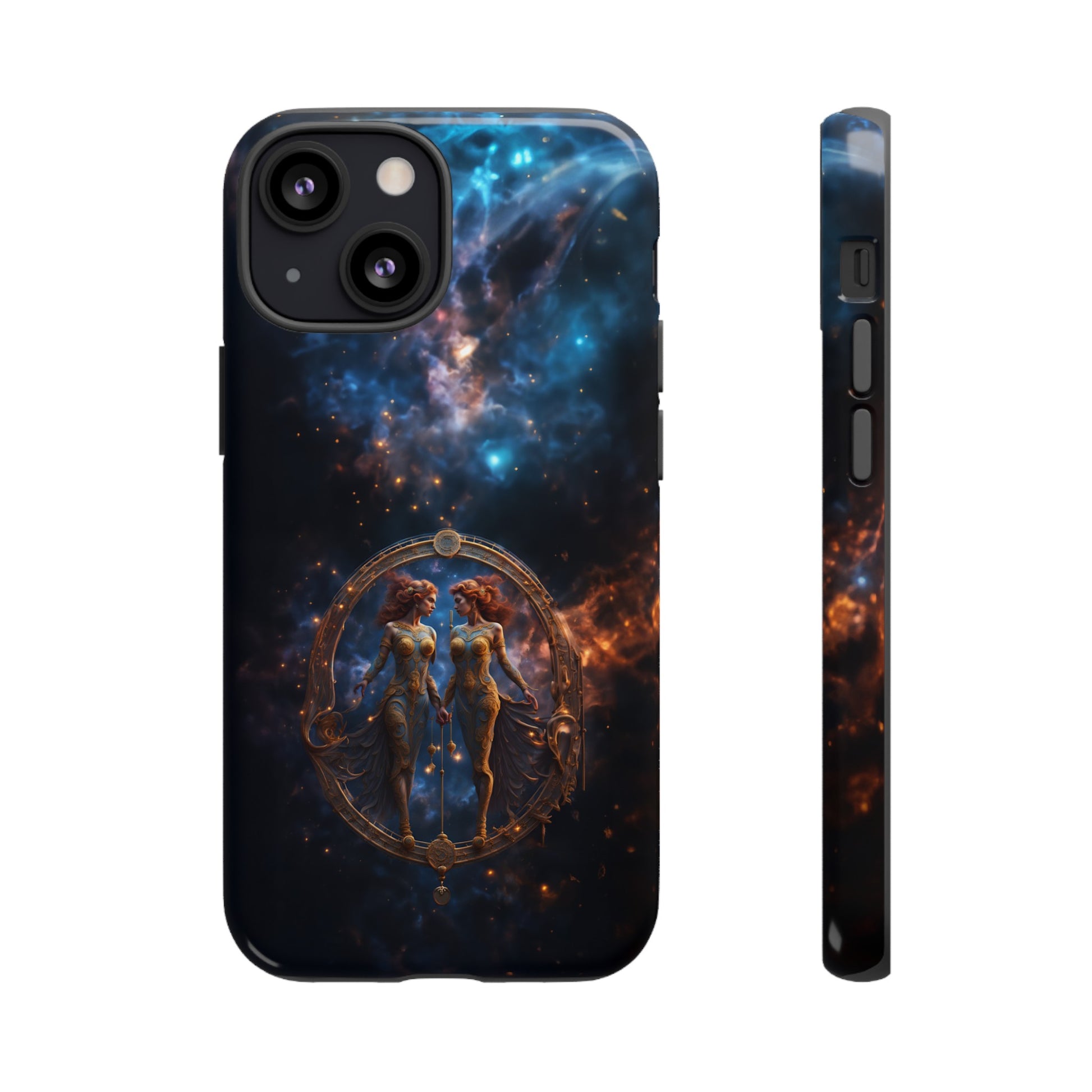 Gemini Horoscope Astrology Tough Case for iPhone Samsung Galaxy and Google Pixel Phone, Phone Case, JSCHAFFA.com