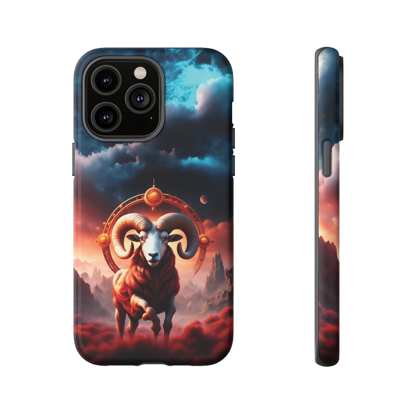 Aries Horoscope Astrology Tough Case for iPhone Samsung Galaxy and Google Pixel Phones, Phone Case, JSCHAFFA.com