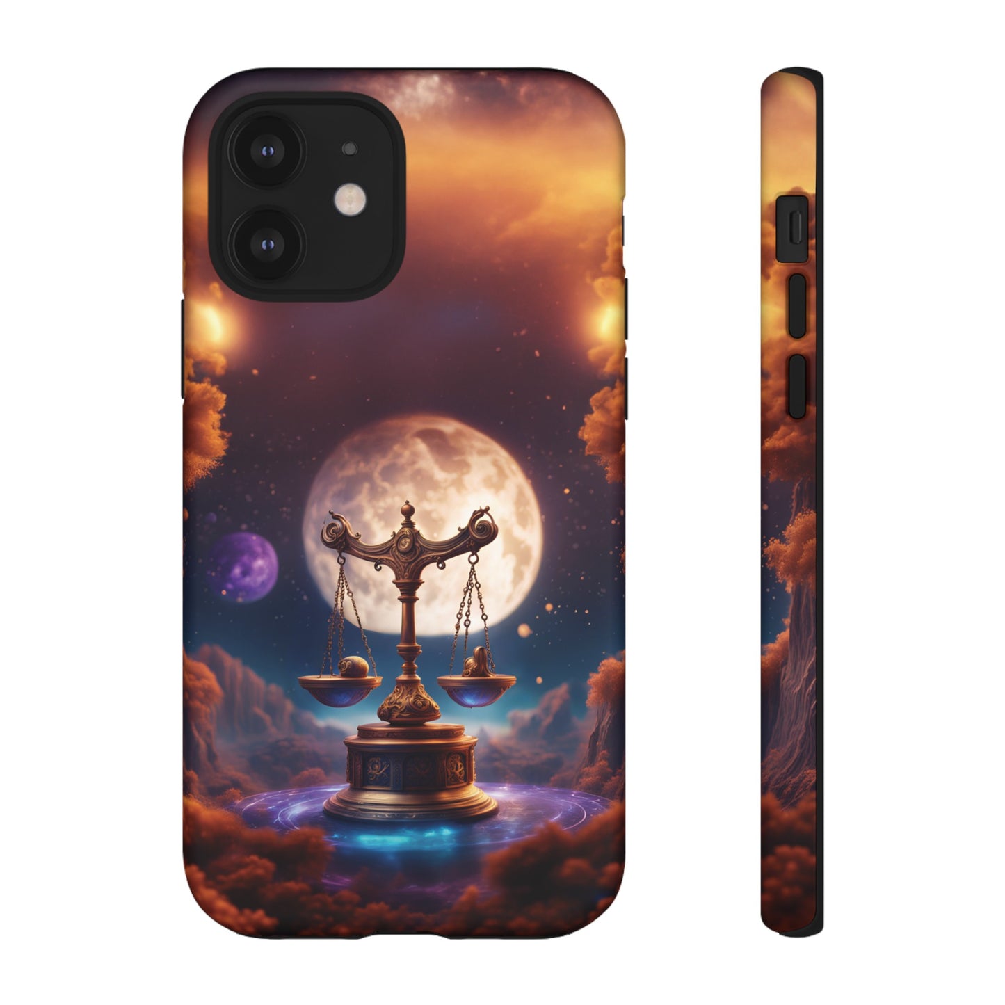 Libra Horoscope Astrology Tough Case for iPhone 15,14,13 and also Samsung Galaxy and Google Pixel Phones, Phone Case, JSCHAFFA.com