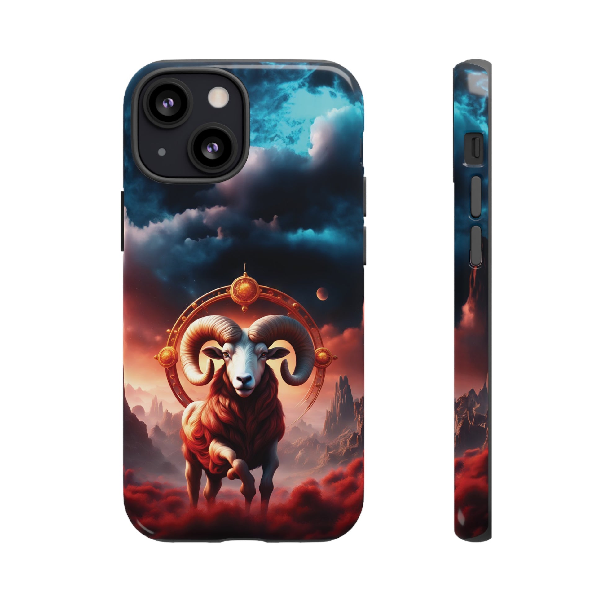 Aries Horoscope Astrology Tough Case for iPhone Samsung Galaxy and Google Pixel Phones, Phone Case, JSCHAFFA.com