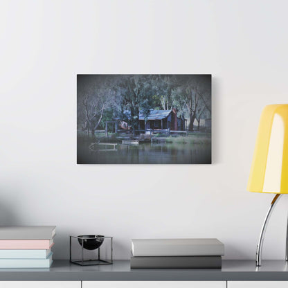 Home Sweet Home by the Lake Photography Wall Art Canvas 1.25 Depth Matte Canvas at JSCHAFFA.com