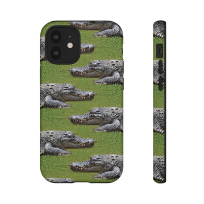 Crocodile Tough Phone Case Cover - Durable Protection with Reptile Style, Phone Case, JSCHAFFA.com