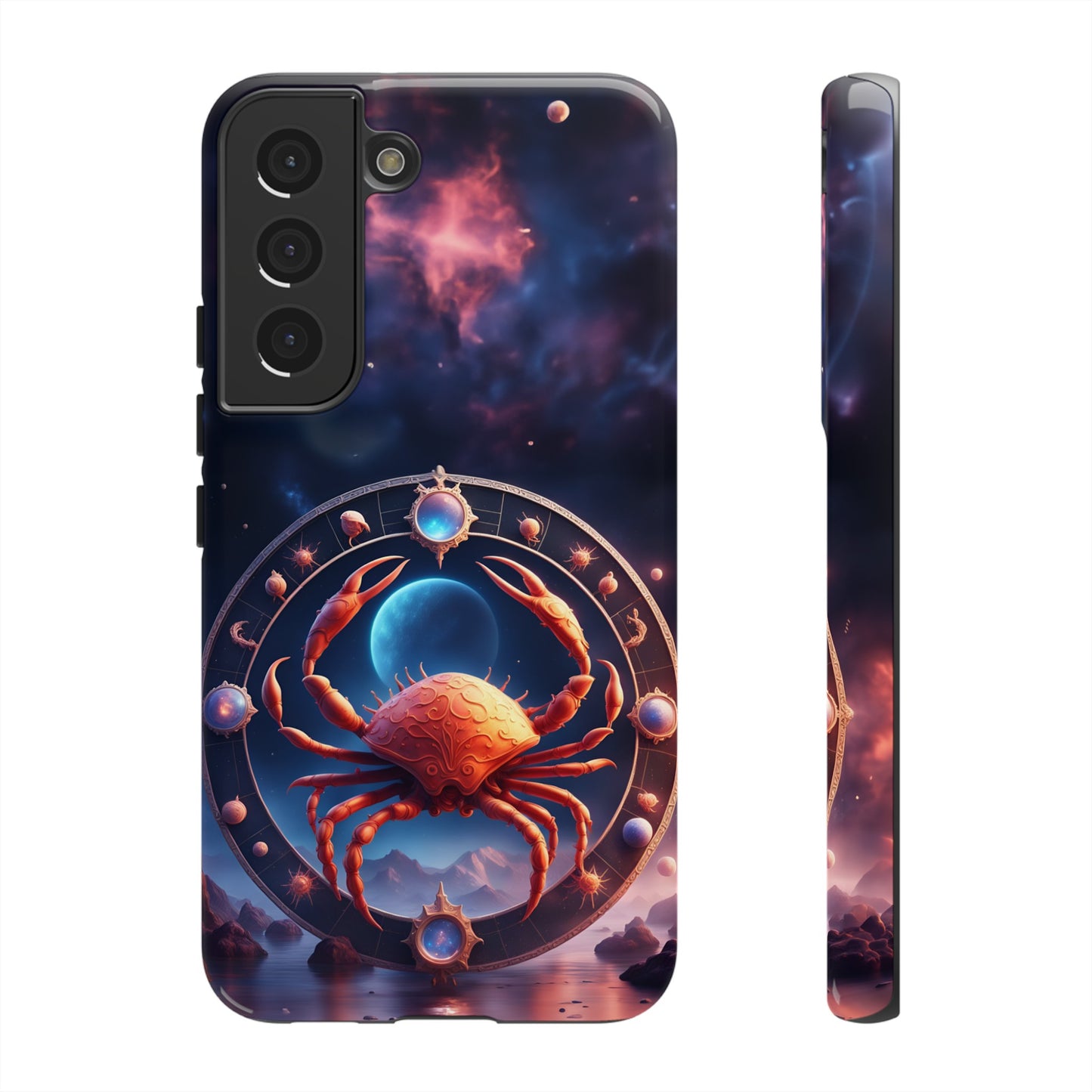 Cancer Horoscope Tough Phone Case for iPhone Google Samsung, Phone Case, JSCHAFFA.com